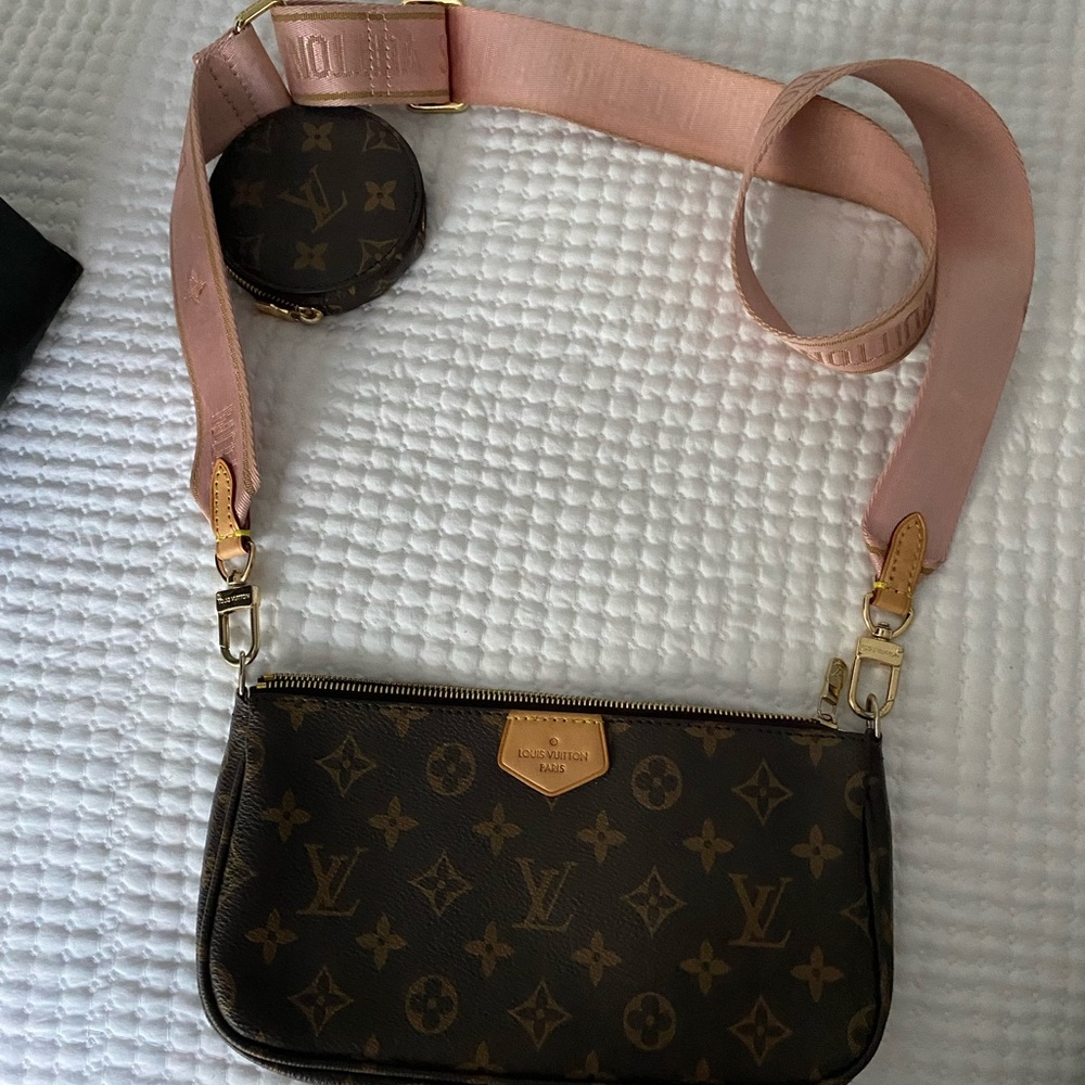 Brown Monogram Crossbody Bag